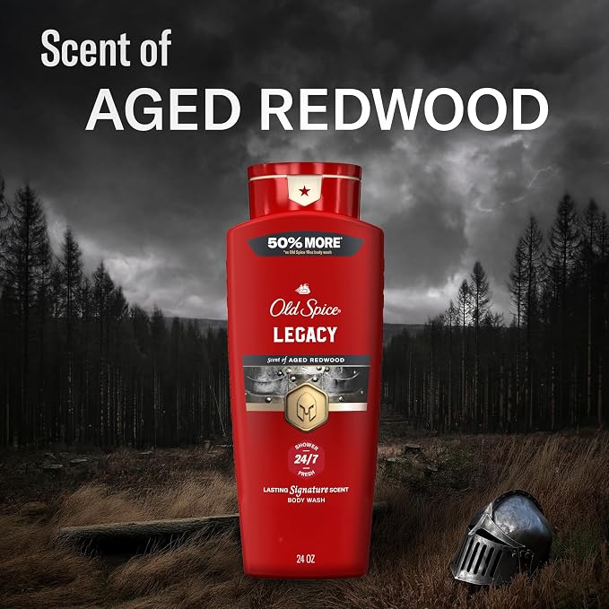 Old Spice Body Wash for Men, 24/7 Shower Fresh & Clean - Image 8