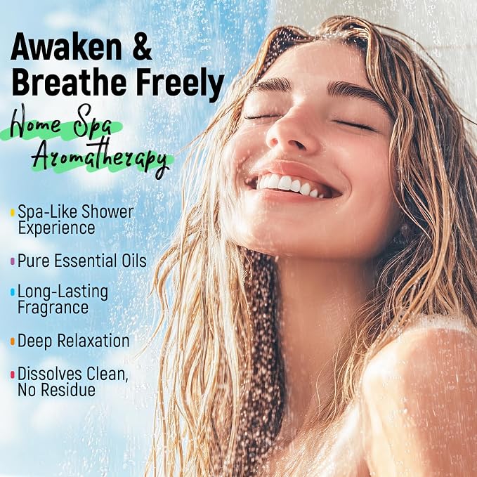 Shower Steamers Aromatherapy & Sport, 100% Pure Natural Essential Oils - Image 5