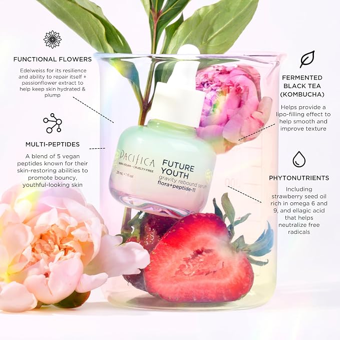 Pacifica Future Youth Gravity Rebound Face Serum – Multi-Peptide Firming Facial - Image 6