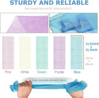 UJFQBH 5 Pieces African Bath Sponge African Net Long Net Bath Sponge - Image 3