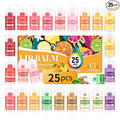 Mini Lip Balm 25 Pack, Natural Lip Balms by Unknown