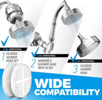 AquaHomeGroup Vitamin C + E + A Shower Filter Cartridge 2-Pack - Image 7