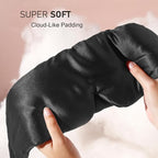 LitBear Silk Sleep Mask for Side Sleeper, Eye Mask Sleeping for Women Men 100% - Image 2
