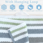 Striped Bath Towels - Image 2