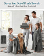 CASA PLATINO Premium Cotton Turkish Towel Set - Image 4