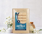 Towel and Linen Mart 4 Pieces Bath Towel Sets - Image 2