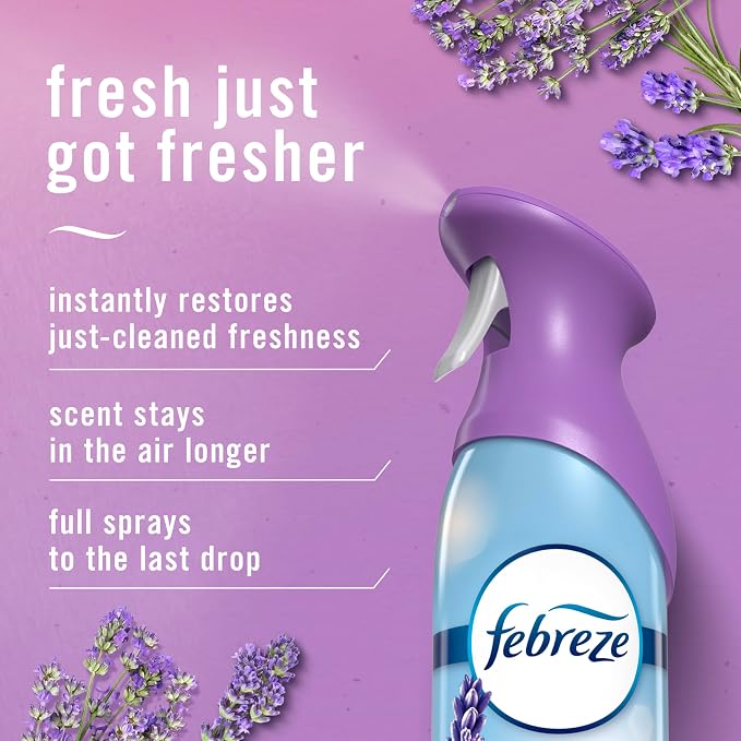 Febreze Air Mist, Air Freshener Spray, Odor Fighting Room Spray, Deodorizer - Image 3