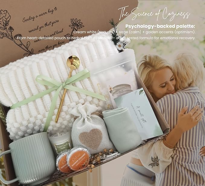 Get Well Soon Gift Basket- Relaxation, Mothers Day /Self Care Package, After - Image 7