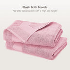 BIOWEAVES 100% Organic Cotton 700 GSM Plush Luxury Bath Towels - Image 2
