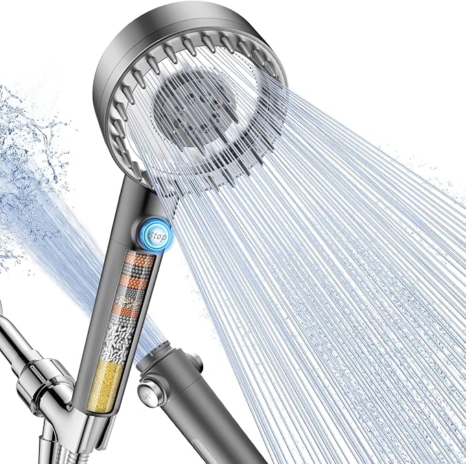 Ion Drops Filtered Shower Head by Fitespot