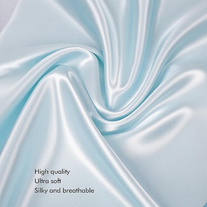 Vegan Silk Sleep Set, Vegan Silk Pillowcase - Image 4
