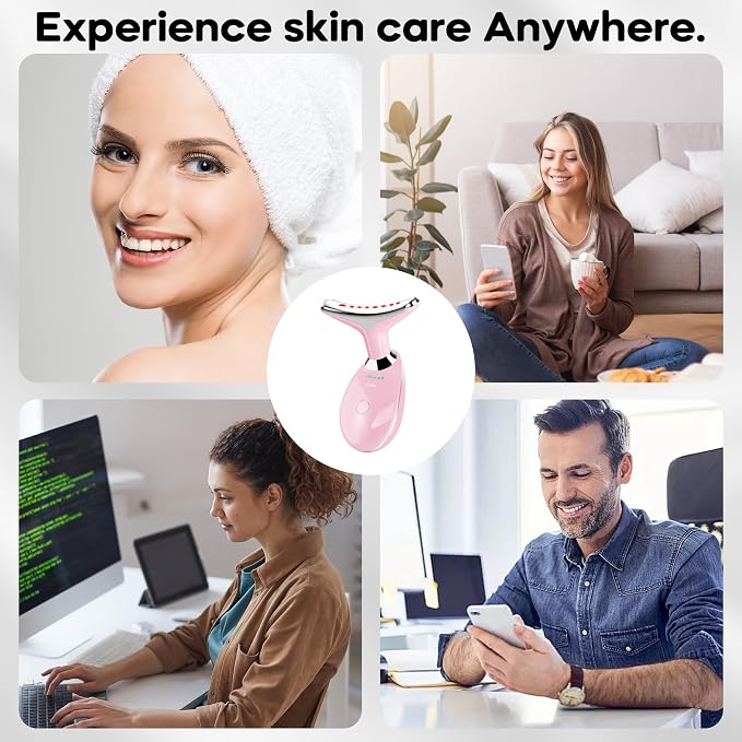 Facial Massager, Portable Face Neck Massager Wand - Image 4
