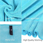 JML Bath Towel, Microfiber Bath Towels Set 4 Pack - Image 5