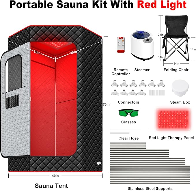 I-THERA-U XL Infrared Sauna Box - Image 7