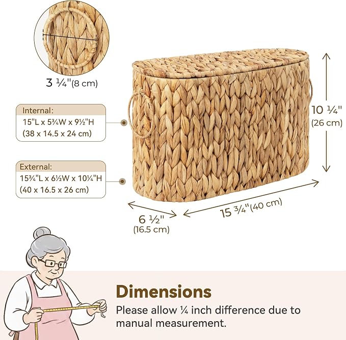 GRANNY SAYS Slim Toilet Paper Holder Baskets - Image 7