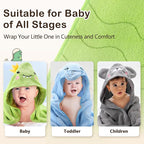 OFUSUY 6 PCS Baby Bath Towels, Baby Bath Towels - Image 3