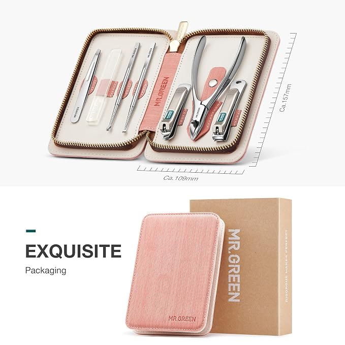 MR.GREEN 7in1 Manicure Sets Personal Care Tools Stainless Steel Professional - Image 7