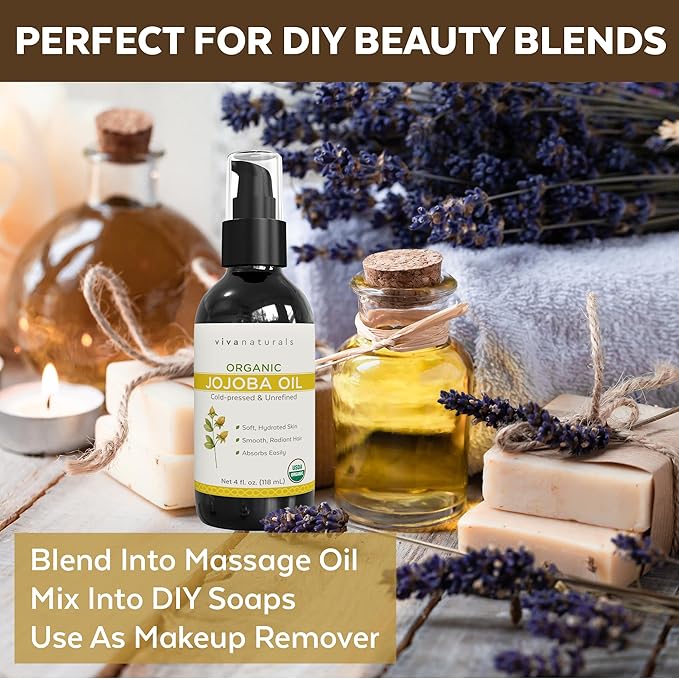 Viva Naturals Organic Jojoba Oil - Image 5
