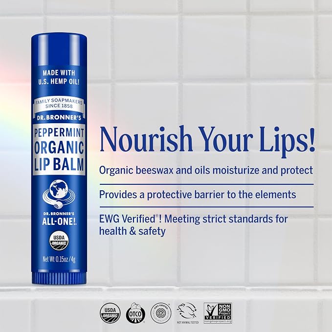 Dr. Bronner's - Organic Lip Balm - Made - Image 2
