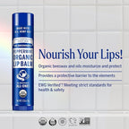 Dr. Bronner's - Organic Lip Balm Variety Peppermint, Lemon Lime) - Made - Image 2