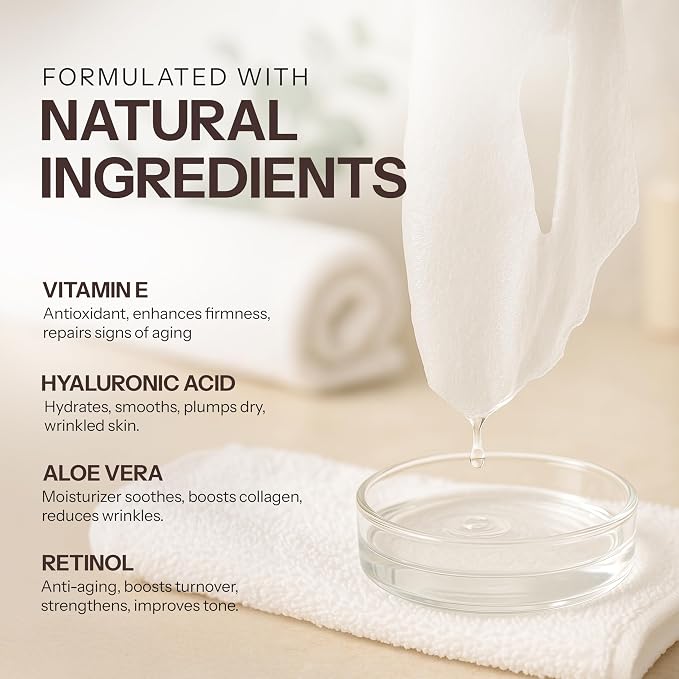 Skin 2.0 Retinol & Vitamin E Sheet Mask - Image 6