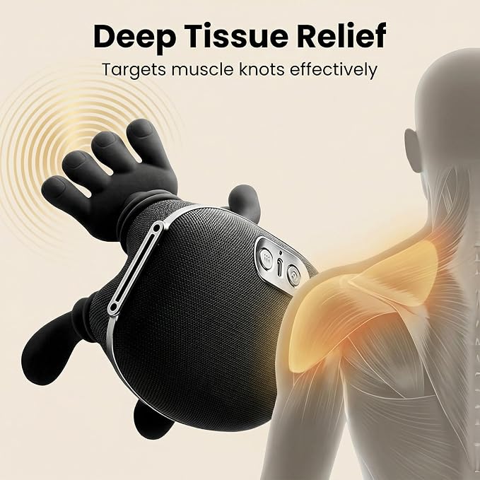Portable Finger Pressure Neck and Back Massager - Image 9