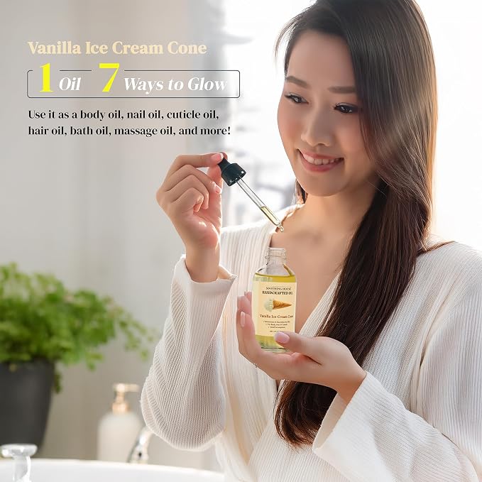 Vanilla Ice Cream Cone Body Oil - Image 7