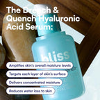Bliss Drench & Quench Hyaluronic Acid Serum – Hydrating Face Serum - Image 6