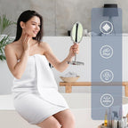 POLYTE 430 GSM Microfiber Oversize Quick Dry Lint Free Bath Towel, 60 x 30 in - Image 6