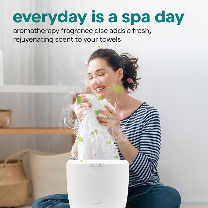 SereneLife Counter Towel Warmer Bucket - - Image 3