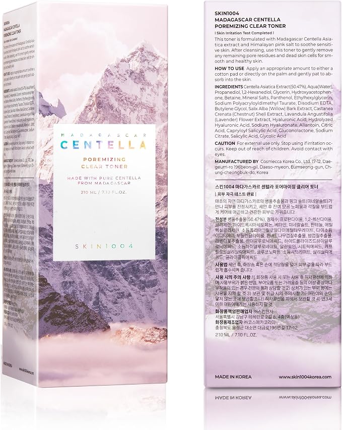 SKIN1004 Poremizing Clear Toner 7.10 fl.oz, Korean Face Toner - Image 9