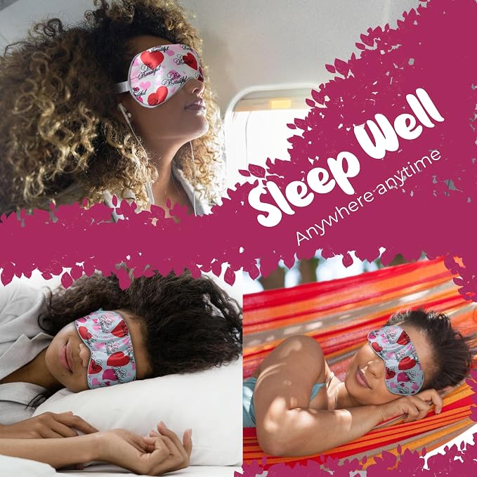 Luxury Elastic Band Sleep Mask – Soft, Lightweight & Ultra Comfort-Perfect - Image 4
