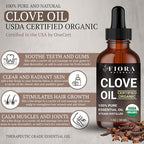 Organic Clove Essential Oil – 100% Pure, USDA Certified Clove Bud Oil - Image 2