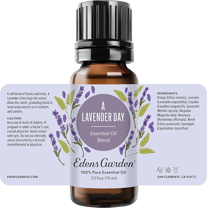 Edens Garden A Lavender Day Essential Oil Blend- 100% Pure Premium Grade - Image 9