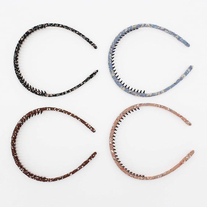 JOBAND Fashion floral teeth Headbands comb Hair Accessories Non-slip Hair bands - Image 2
