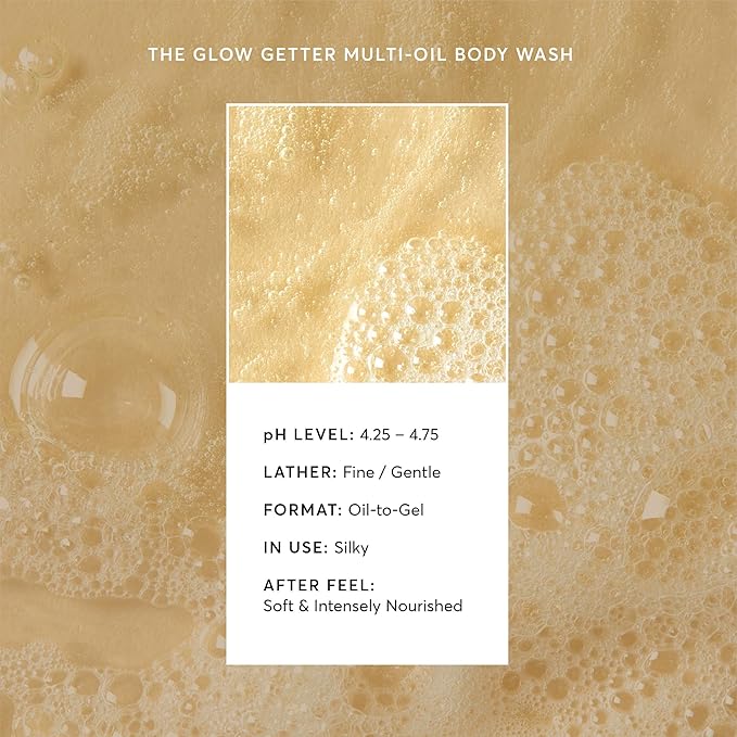 Naturium The Glow Getter Multi-Oil Hydrating Body Wash, Gentle Cleanser - Image 5