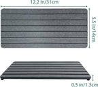 NiuYichee 2 PCS Water Absorbent diatomite Coasters, Stone Drying mat - Image 3