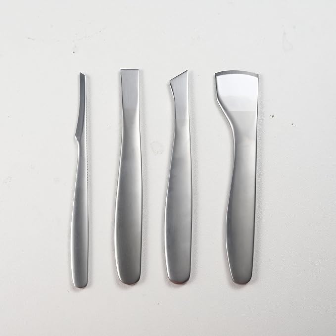 FVION Pedicure Knife Set for Feet – 4 PCS Ingrown Toenail Blade Tool Calloused - Image 7