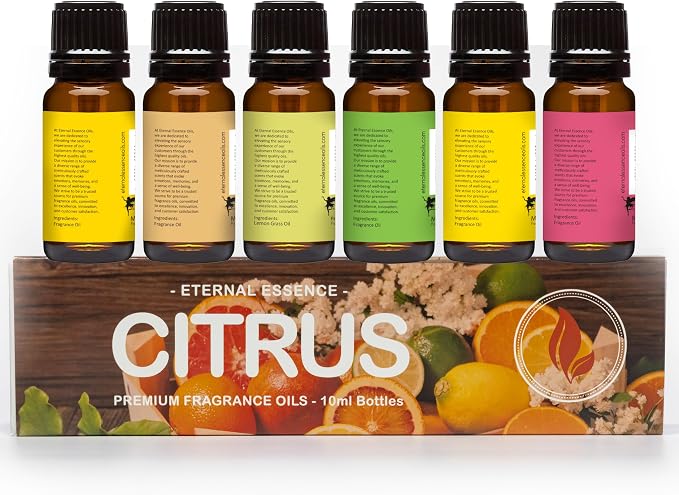 Eternal Essence Oils Citrus Set of 6 Premium Fragrance Oils - Image 6