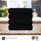 Classic Turkish Towels CTT Premium 4 Pack Bath Towels Set, Made - Image 3
