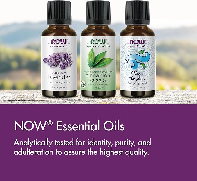 NOW Essential Oils, Uplifting Aromatherapy Scent, Cold Pressed, 100% Pure - Image 5
