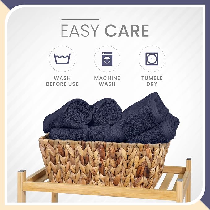 Martex 6-Piece Luxury 100% Cotton Towel Set | Quick Dry | Super Absorbent | - Image 7