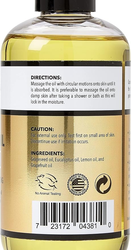 Cellulite Massage Oil with Massager Mitt - Image 9