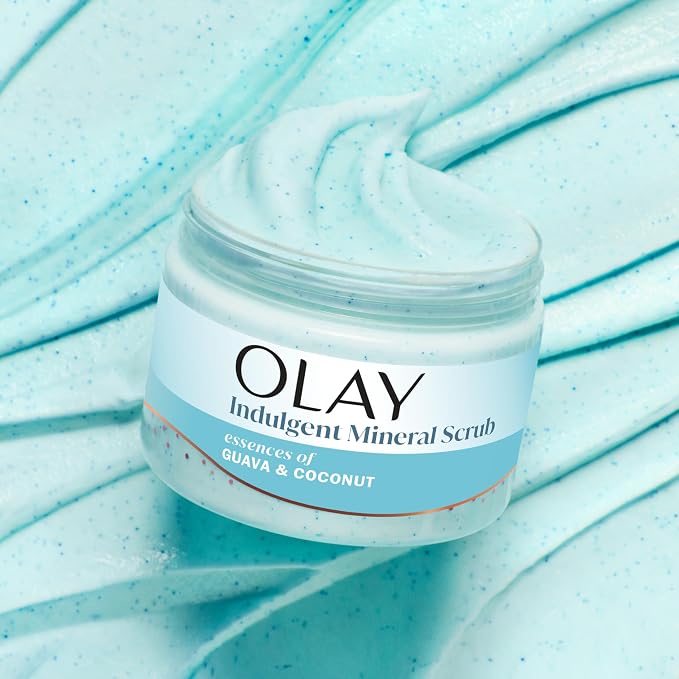 Olay Body Indulgent Mineral Scrub, Skin Exfoliating & Massaging Pearls - Image 6