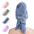 Microfiber Hair Towel Wrap for Women, Quick-Dry Turban, Ultra Absorbent & by Netcken