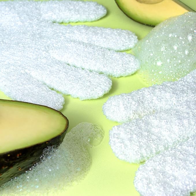 EcoTools Avocado Oil Infused Gentle Exfoliating Bath and Shower Gloves - Image 6
