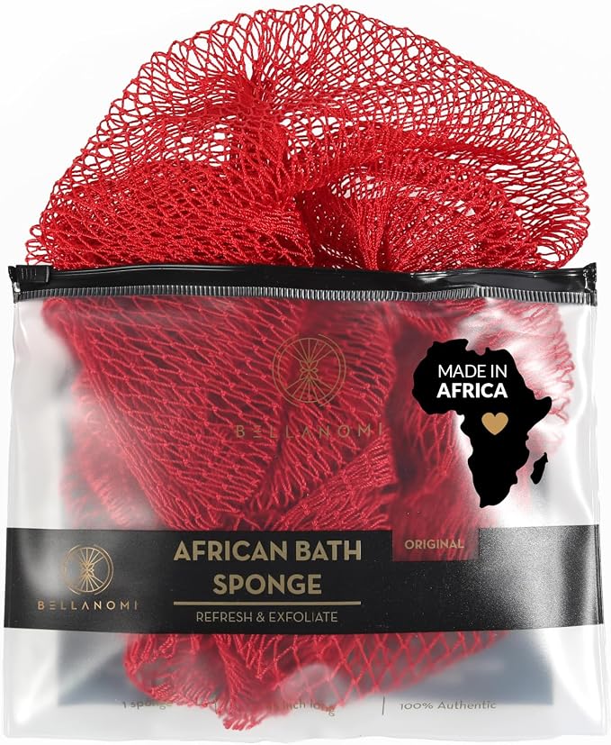 Bellanomi African Exfoliating Net Sponge, Ethically sourced from Nigeria - Image 10