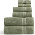 Springtree Home Luxury Viscose from Bamboo Bath Towel Set 6 Piece Set | 35% by SpringtreeHome