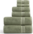 Springtree Home Luxury Viscose from Bamboo Bath Towel Set 6 Piece Set | 35% by SpringtreeHome