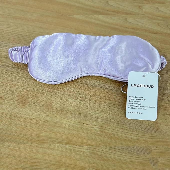 LMGERBUD Sleep Eye Mask for Sleeping, Soft and Comfortable Fabric, Eye Shade - Image 7